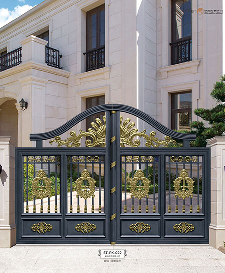 ST-PK-022豪華平開(kāi)庭院大門