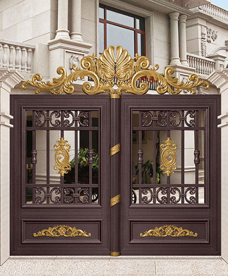 ST-PK-025豪華平開(kāi)庭院大門