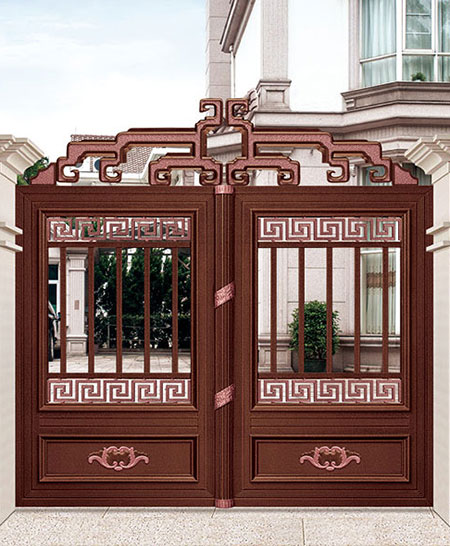 ST-PK-026豪華平開(kāi)庭院大門