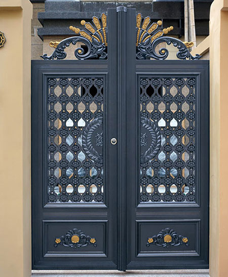 ST-PK-028豪華平開(kāi)庭院大門