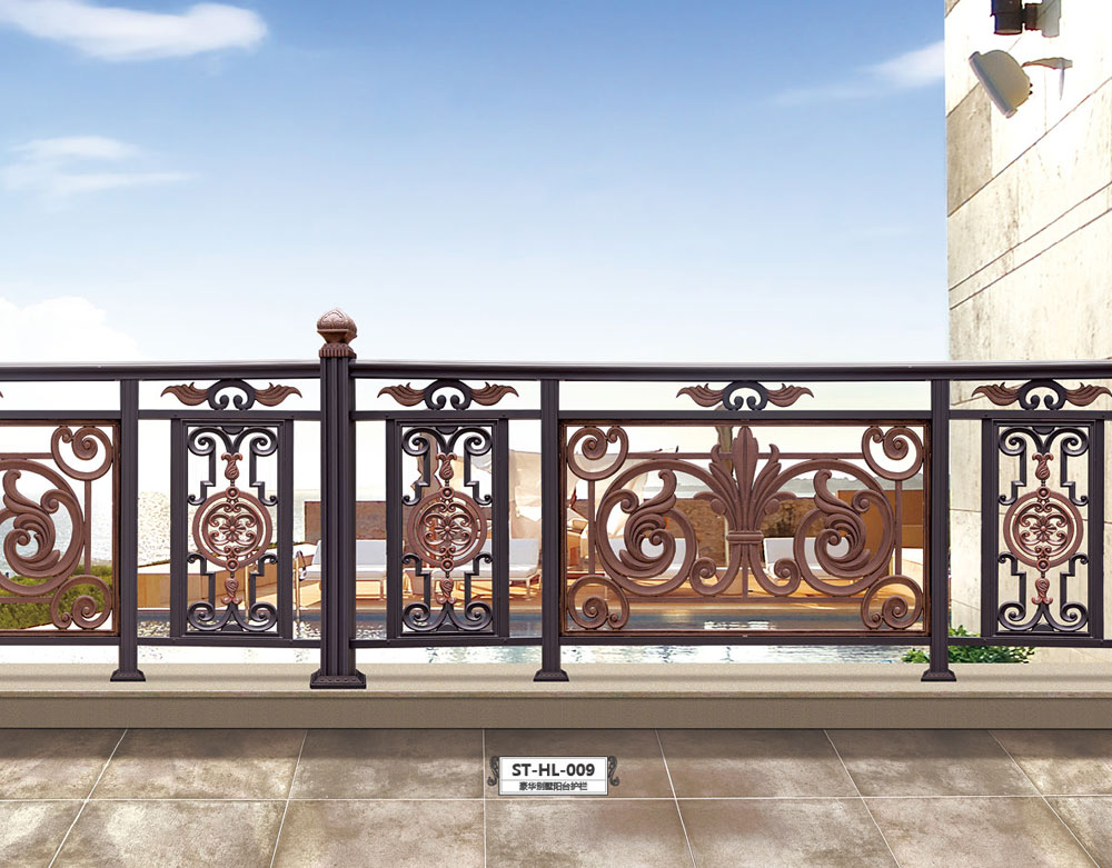 ST-HL-009豪華別墅陽臺(tái)護(hù)欄